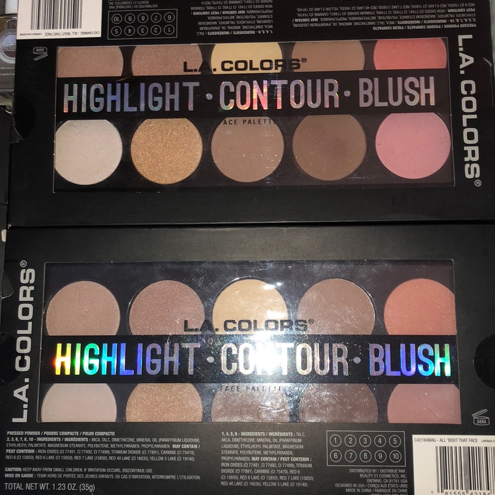 All About that face! Highlight Contour Blush Kit